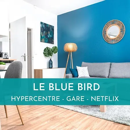 Le Blue Bird - Hypercentre - Gare - Toulousecozyflat *